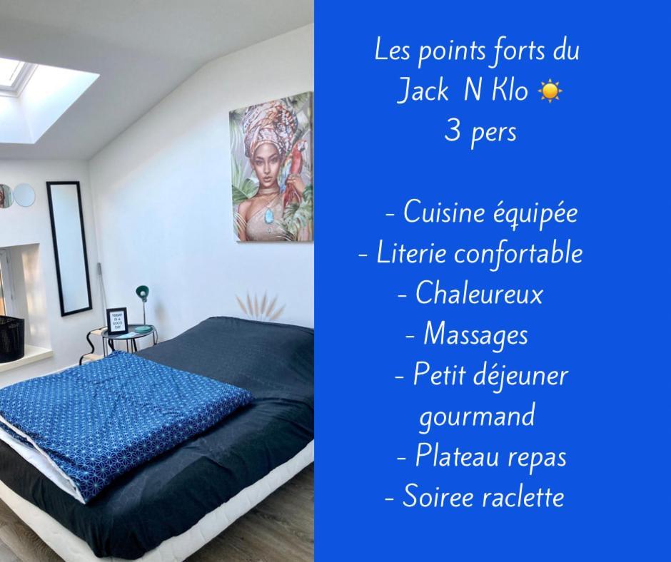 Le Jack' N Klo, Acces Terrasse De L'Etablissement Apartamento Rives  Exterior foto